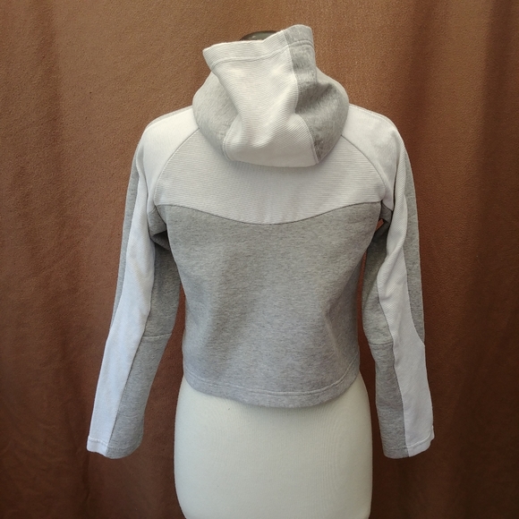 Puma Cropped Training hoodie grey size XS - Picture 4 of 6